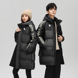 情侣装羽绒服男女中长款青年加厚大码免洗冬季外套102B-Y8913P215，男装羽绒服，星座102B
