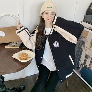秋25美式复古刺绣棒球服外套宽松学生休闲夹克上衣102B-JK872P78
