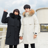 直播可吃货羽绒服冬款潮貉子毛连帽白鸭绒外套102B-Y073P200特价，男装羽绒服，星座102B