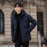 冬羽绒服男连帽渐变加厚工装外套情侣羽绒衣外套102B-Y4232P175，男装羽绒服，星座102B