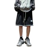 直筒运动裤休闲裤宽松型流行男微弹时尚潮牌潮五分裤102B-K222P35，男装休闲裤，星座102B