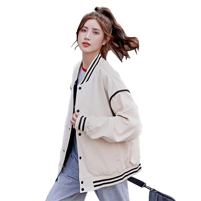 秋2025双面穿拼色棒球服宽松学生外套休闲夹克上衣102B-JK849P78,男装夹克,星座102B