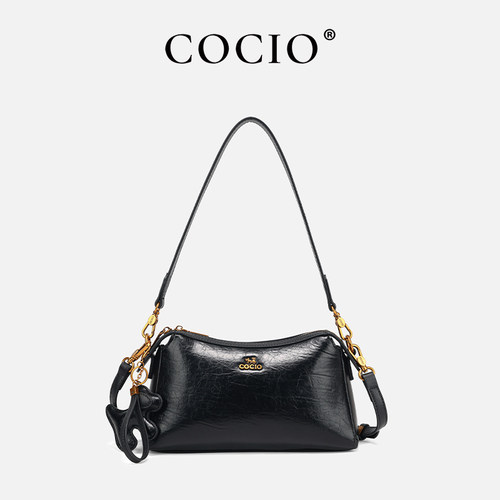 COCIO2024新款斜跨单肩女包包高级夏百搭迷你小轻奢品牌CC250