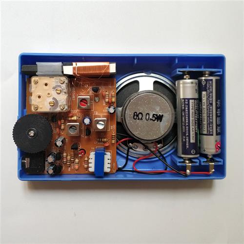 六管超外差调幅收音机套件散件DIY 电子组装制作学校教学焊接实训