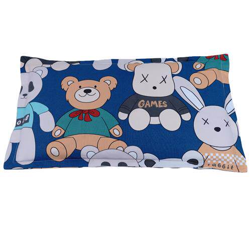 荞麦枕头儿童四季通用纯棉老粗布小学生6岁幼儿园荞麦皮夏天透气3