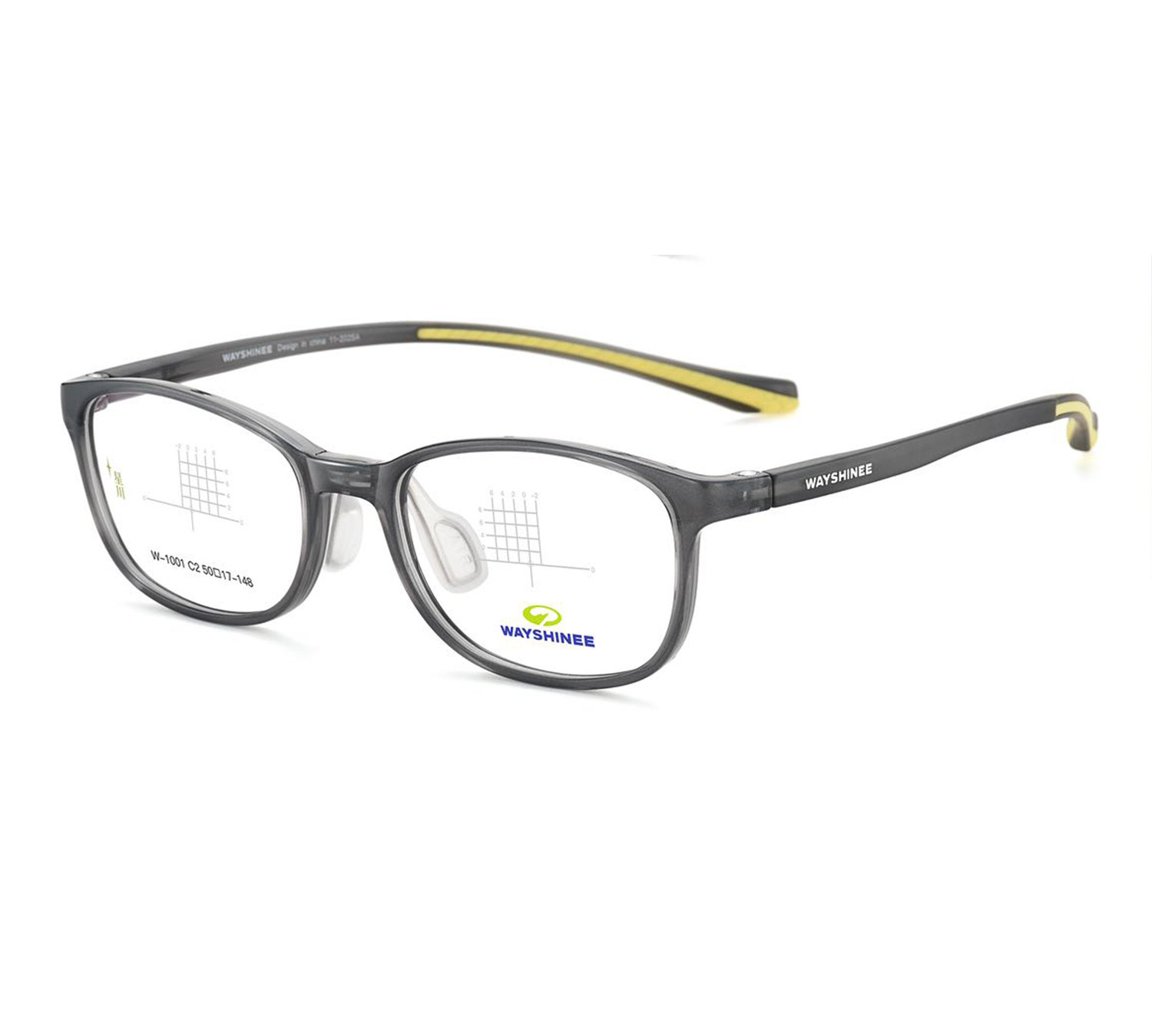 问山青少年儿童男女近视眼镜专业配镜防辐射学生眼睛框架W1001