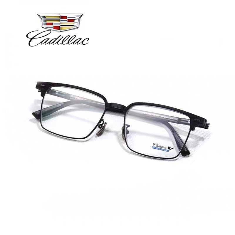 Cadillac凯迪拉克眼镜架男款配近视防蓝光全框板材眼镜框C1296A