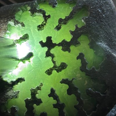 格应交冰种底开窗料全透肉细