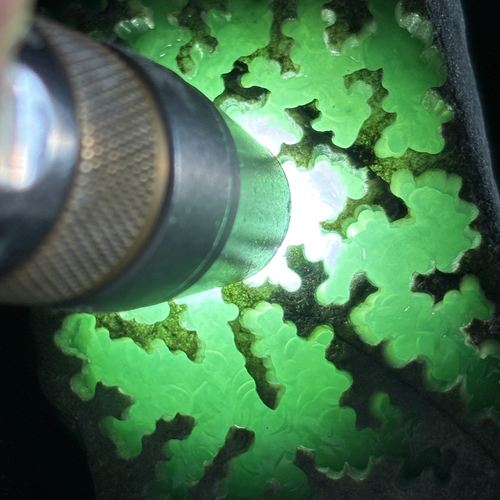 精品莫湾基冰化种底晴水开窗料