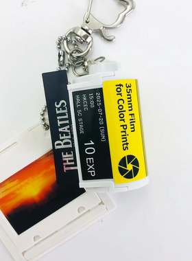 新款胶卷相册盲盒白色外壳含钥匙扣生日礼物可制图片张数高清印刷