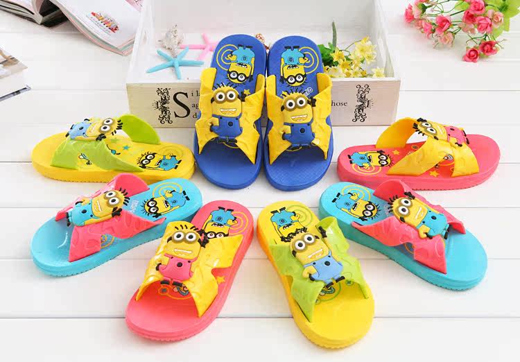 Chaussons enfants en autre pour été - semelle caoutchouc - Ref 1015920 Image 3