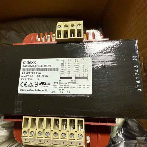 可维修mdexx变压器TAM6142-8DD40-0FA0，1.6议价