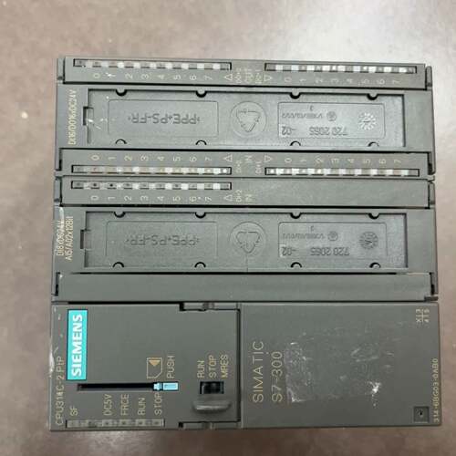 可维修S7-300 CPU314C-2 DP模块，型号6ES