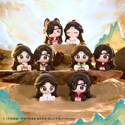 【首批】MINIDOLL天官赐福明月楼兰盲盒系列漫画软胶摆件盲盒