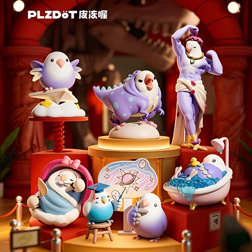 【新品】Plzdot小鸟芋圆盲盒