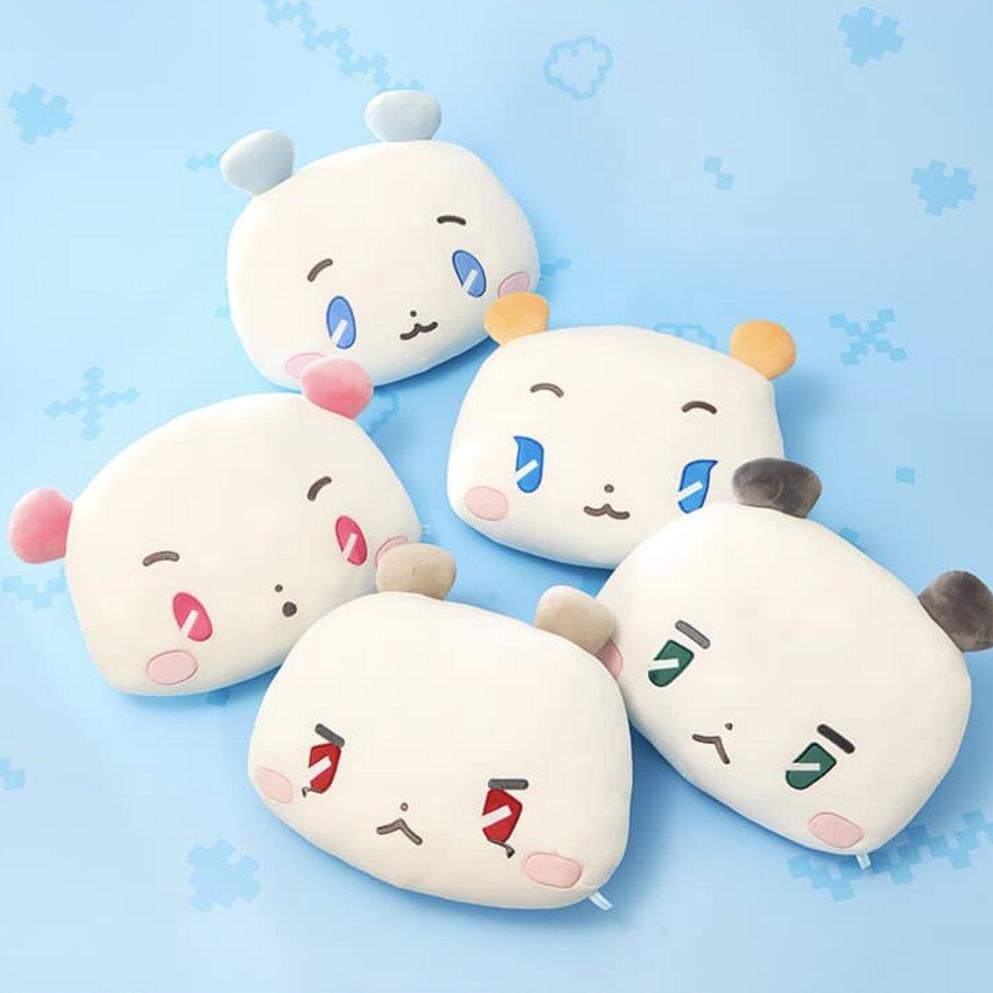 LINE FRIENDS MMMM Baby Room POP-UP MMMM系列脸型抱枕明星周边