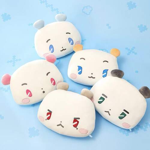 LINE FRIENDS MMMM Baby Room POP-UP MMMM系列脸型抱枕明星周边