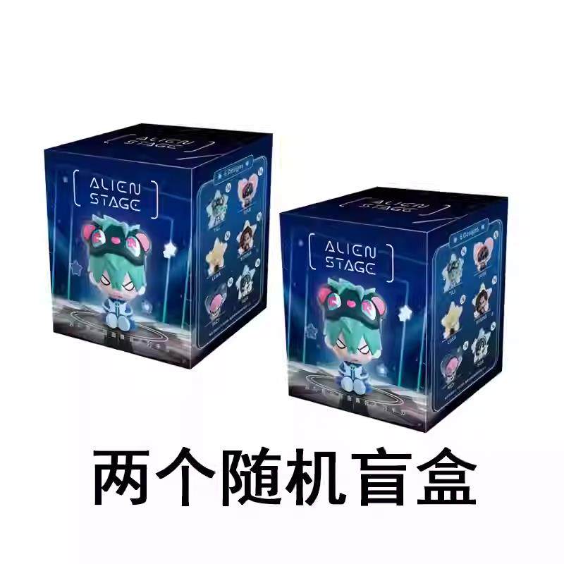 Blind Box Alien Stage Freedom Stage Series Trading Figures (Manyufan) – 2 Caixas aleatórias