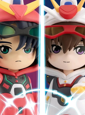 万代GUNDAM SEED DESTINY睡衣玩偶服高达系列盲盒周边Q版驾驶员