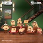 新品TOPTOY小熊虫盲盒植绒躲猫猫潮玩公仔手办可爱周边摆件新年礼
