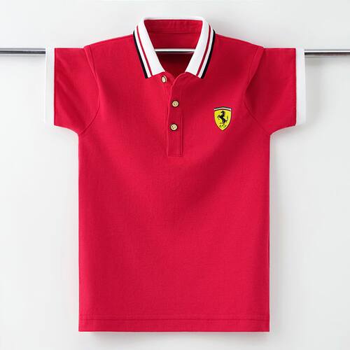 男童夏季短袖t恤儿童大童Polo衫