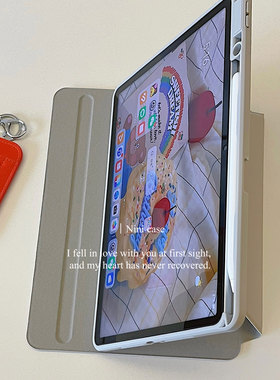 适用于华为11.5s笔槽充电保护套/旋转翻盖横/竖屏/平板matepad11.5寸灵动版/air柔光版全包防摔/透明亚克力