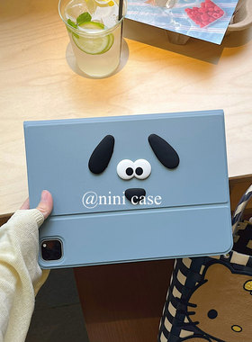 nini/华为平板/立体狗狗卡通matepad11.5s一体书本SE11平板matepad11翻盖皮套10.4/V6防摔pad保护2023air11.5
