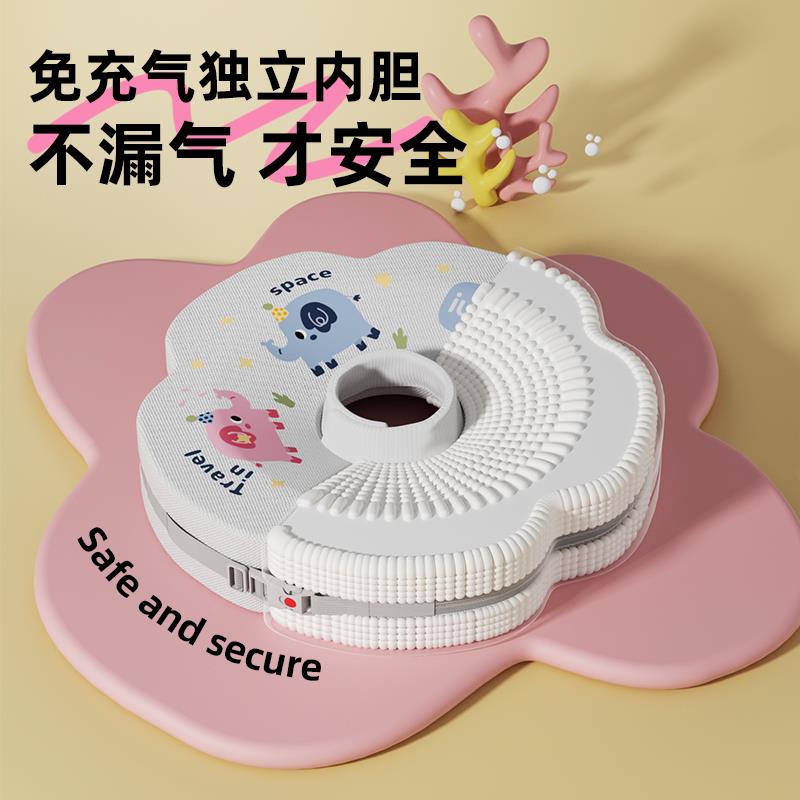 IU游泳桶婴儿家用泡澡新生儿折U可JM-630坐浴桶大号游泳叠澡池宝