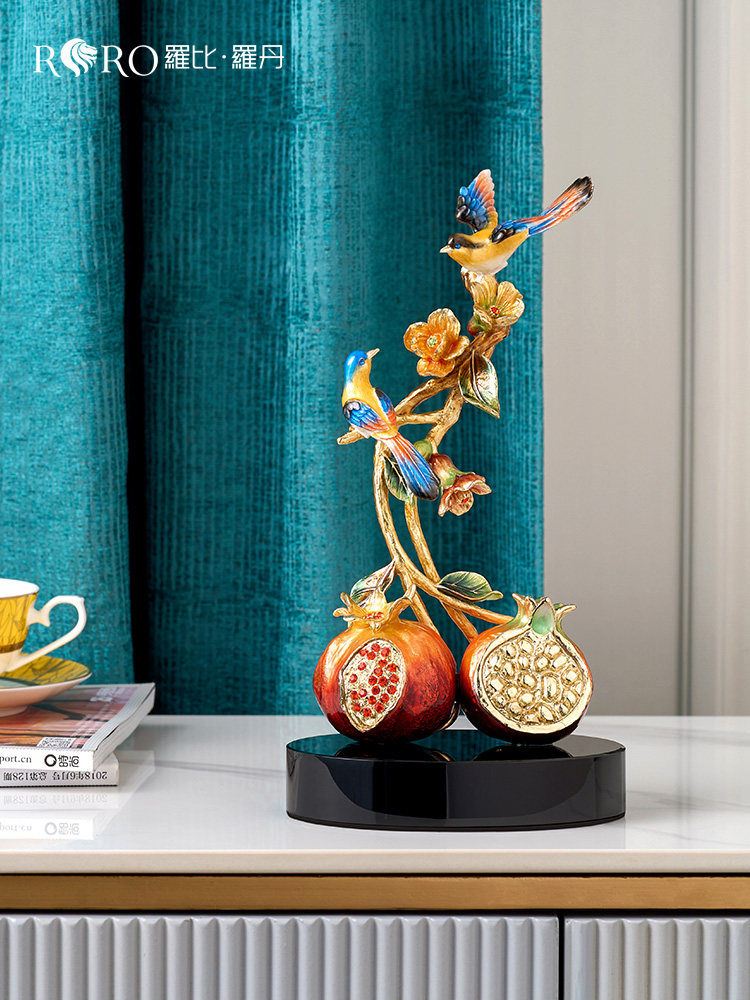 采购产品罗维利珐琅工艺品客厅装饰装饰品创意电视柜办公室装饰品