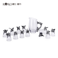 羅比羅丹獸首分搖醒創(chuàng)意禮品酒具