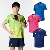 BWH841短袖 蝴蝶乒乓球服林昀儒同款 运动训练运动圆领 正品 24年新款