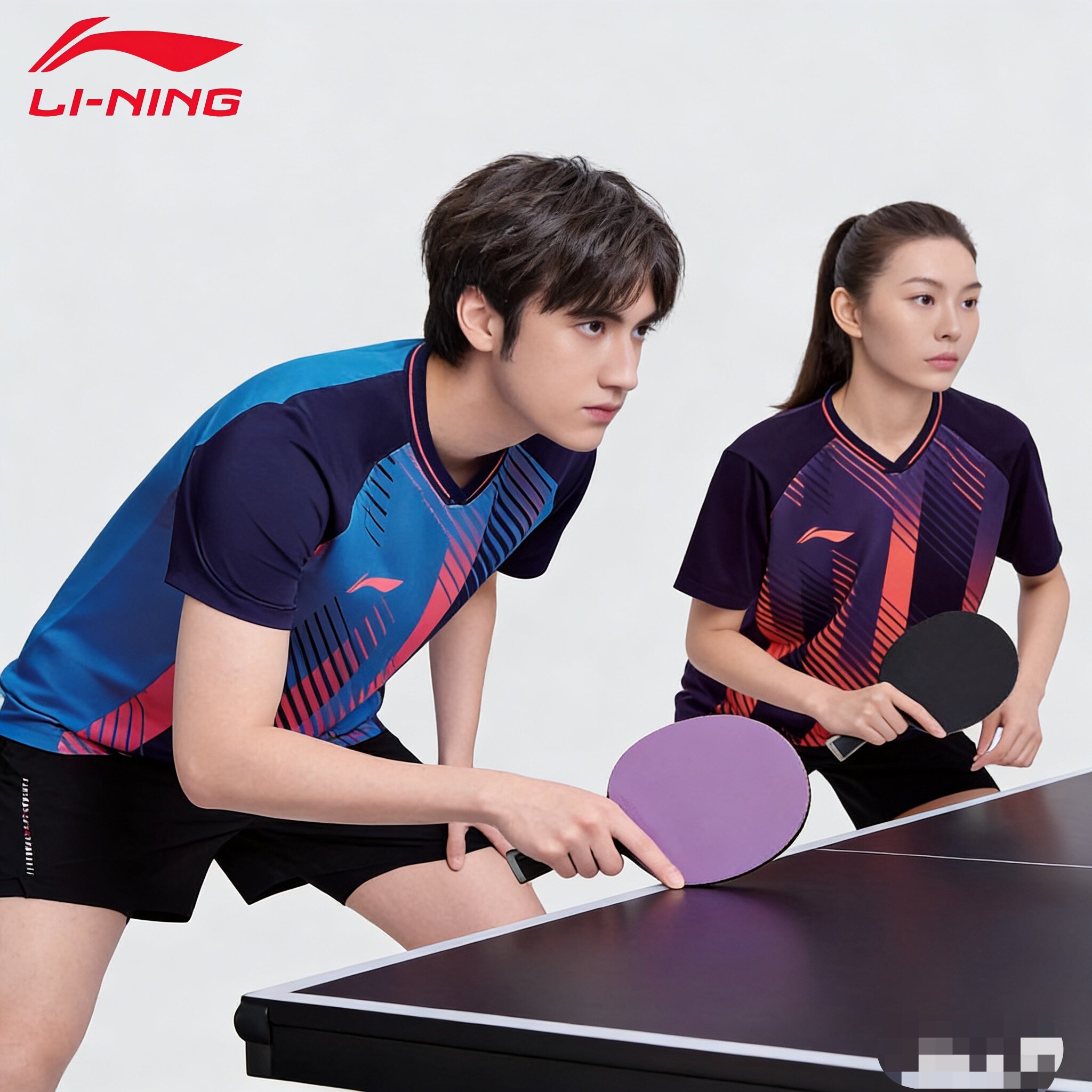 2026年新款李宁乒乓球服男女同款短袖速干透气运动T恤比赛训练服