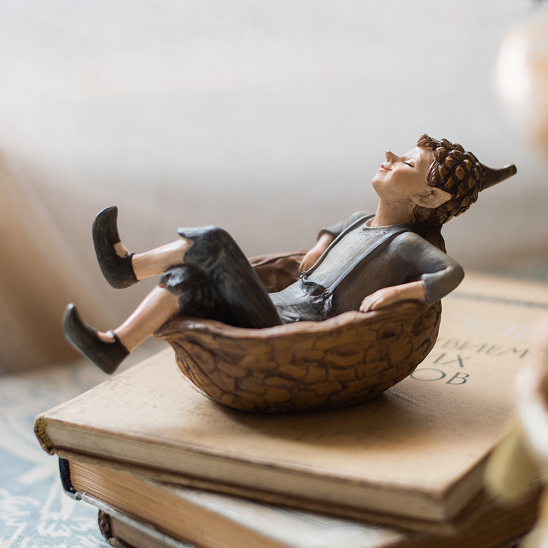 掬涵森林精灵树脂可爱风乡村礼物