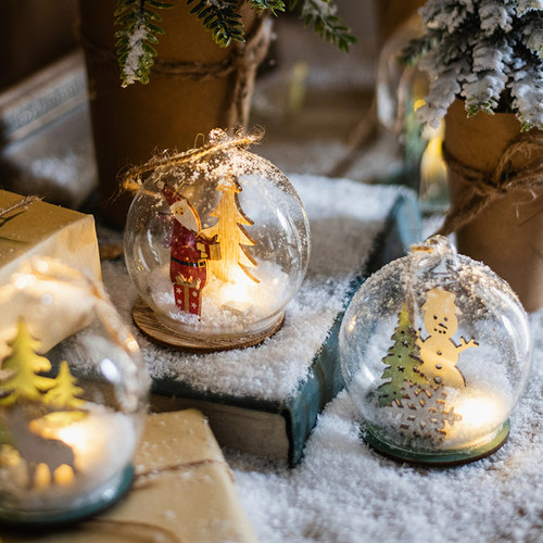 掬涵christmas圣诞树吊灯派对