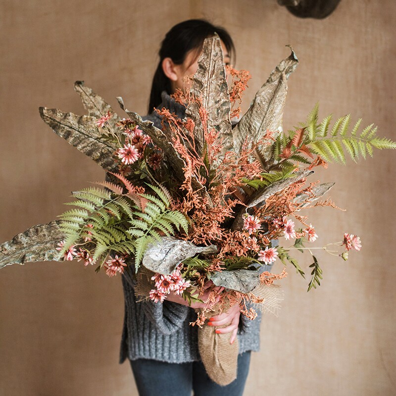 [Skim Han]Su years designer Bouquet of flowers large Flower art suit Dried flowers Autumn decorate Decoration giftin the Home accessories , Vase/Flower/Artificial flowers/Imitation jewelry , Artificial flowers/Artificial flower  category - from Buy2taobao.com to provide professional Taobao agent buy service
