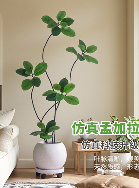 孟加拉榕仿真绿植室内装饰逼真树