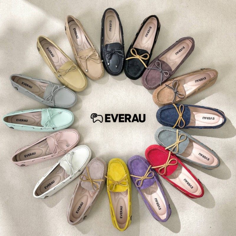 澳洲EVERAU女鞋春夏款豆豆鞋孕妇通勤时尚内增高蝴蝶结乐福鞋1011,女鞋,乐福鞋（豆豆鞋）,淘宝优惠券,粉丝福利购,淘宝优惠卷