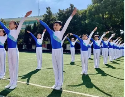 中小学生广播体操比赛服健美操团体操表演服儿童广场舞演出舞蹈服