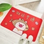 Ins Bắc Âu lưới đỏ vào cửa vòng chân pad phòng khách cửa phòng ngủ lối vào PVC chống trượt chân pad sàn bụi - Thảm sàn thảm nhựa chống trượt