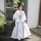马面裙古风公主新中式 汉服女童春秋新款 儿童国风冬装 明制格格服