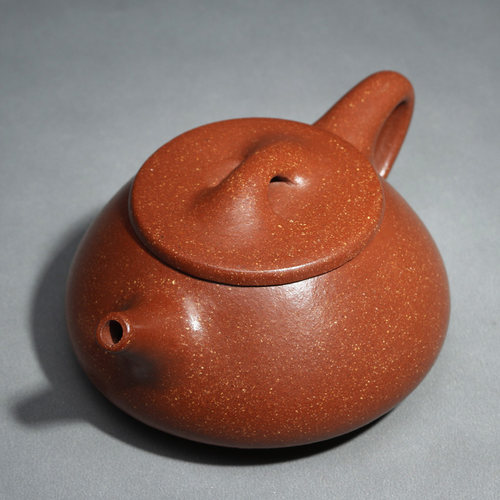 宜兴紫砂壶石瓢壶紫云堂紫砂纯色