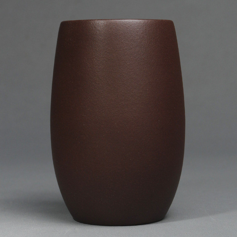 紫云堂纯色全手工紫砂中式主人杯