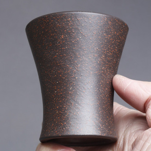 宜兴紫砂杯纯全手工品茗杯主人杯原矿黑金砂品茗杯精品功夫茶杯