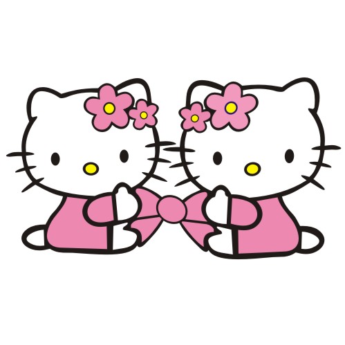 卡通车贴 猫咪可爱贴纸 幽默搞笑贴 汽车装饰 车身贴纸