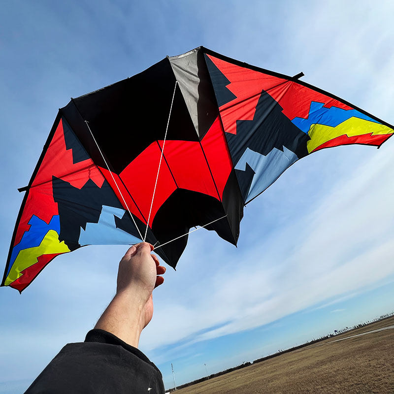 华筝拼图3米4米滑翔机风筝树脂杆巨型大型成人潍坊新款拉力超大多