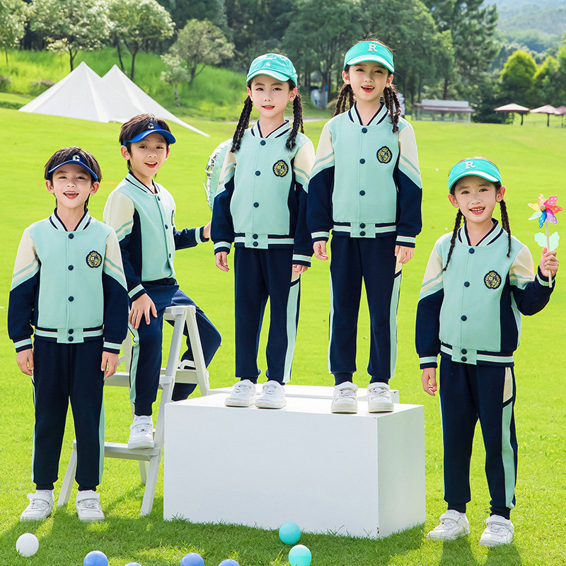 小学生班服春秋装运动全年四季校服套装冬季防寒冲锋衣幼儿园园服