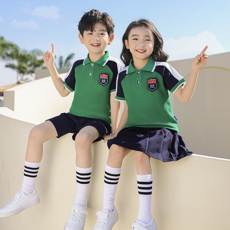夏季班服小学幼儿园园服团购优惠