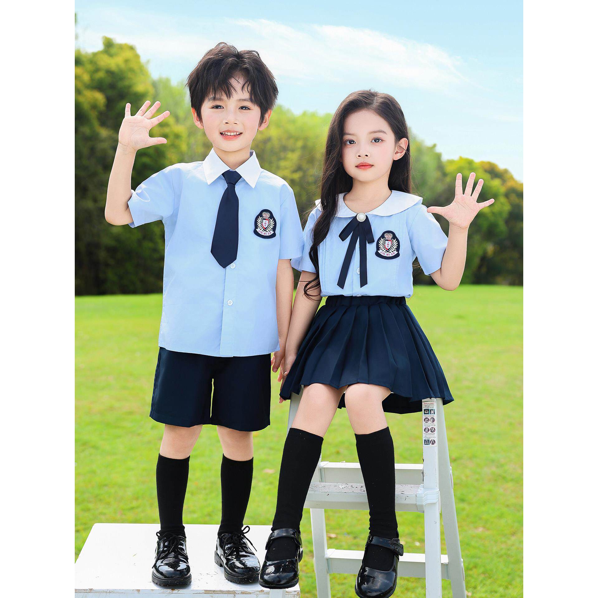 六一儿童学院风合唱朗诵演出服