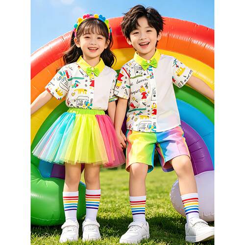 六一幼儿园男女童合唱演出服