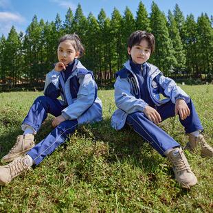 班服运动服春秋冬装 幼儿园园服小学生校服三合一冲锋衣三件套冬季